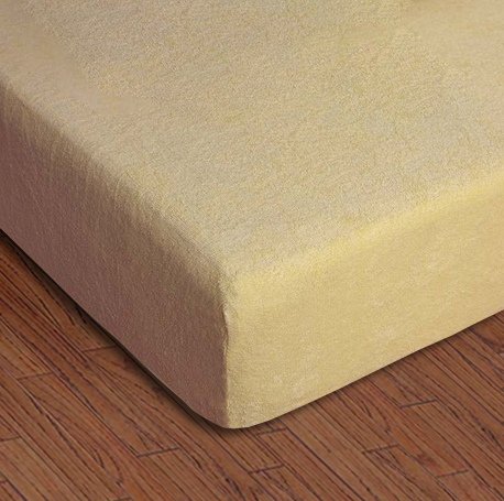 Darymex Prześcieradło z gumką Frotte kremowe 70x140 cm 5907761019980
