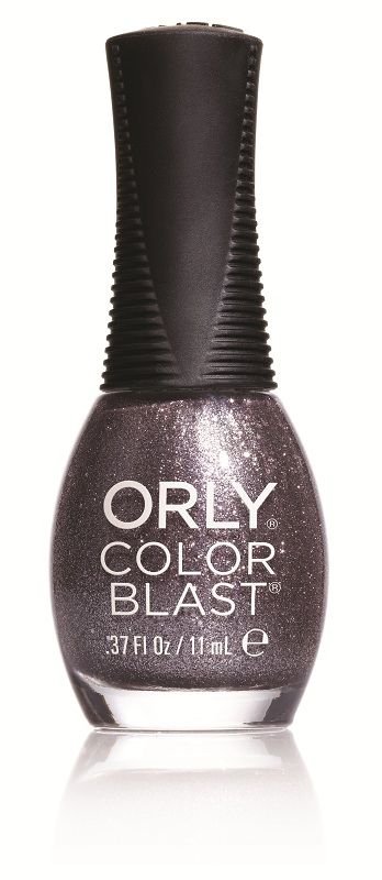 Orly Color Blast, lakier, Plum 3D Glitter, 11 ml