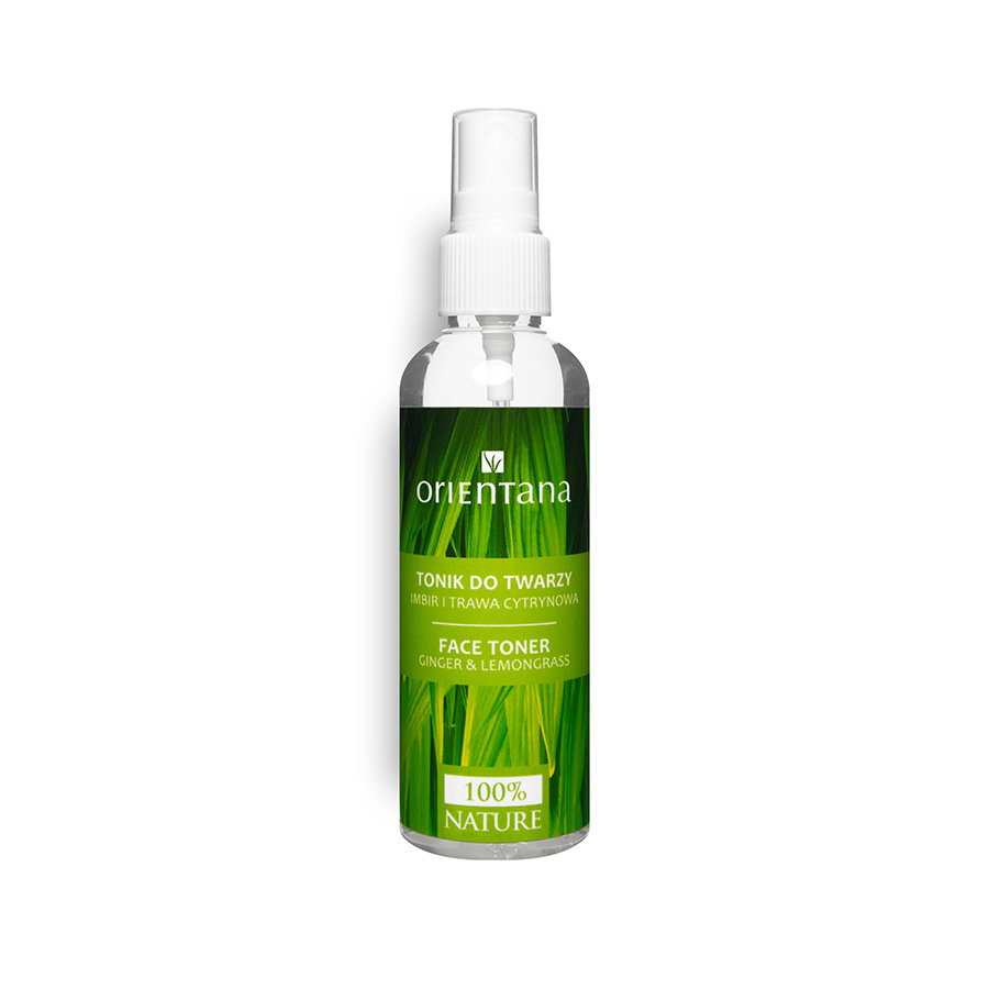 Orientana WYPRZEDAŻ Tonik Imbir i Trawa Cytrynowa - 100 ml -