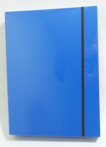 Penmate Teczka skrzydłowa gumka jasnoniebieska 45mm LUX