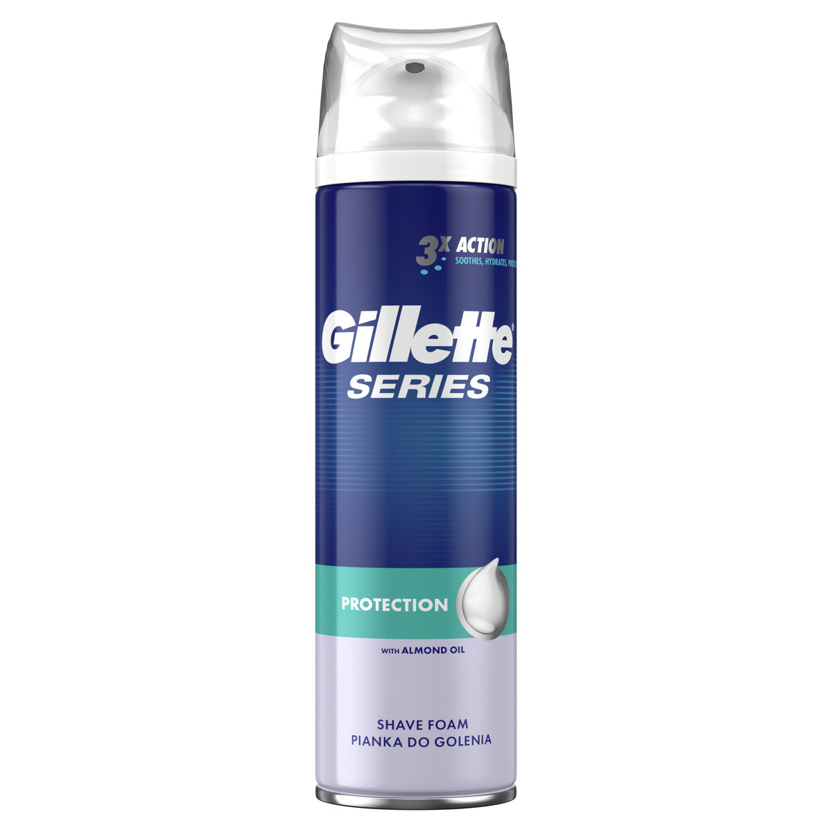 Gillette PROCTER & GAMBLE Pianka do golenia Series ochronna 250 ml