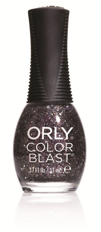 Orly Color Blast, lakier, Plum Chunky Glitter, 11 ml