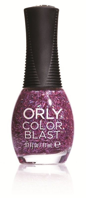 Orly Color Blast, lakier, Peony Chunky Glitter, 11 ml