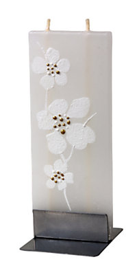 Batek Biała Magnolia Świeca ozdobna