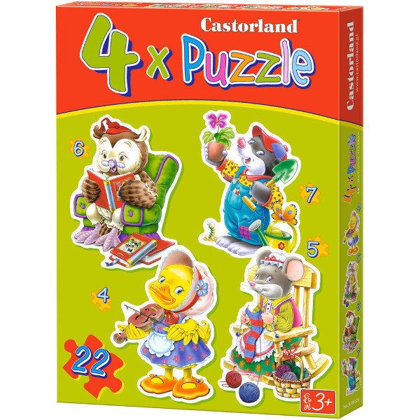 Castorland 8-20 EL. Czas Wolny x4 382253
