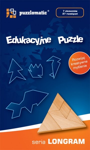 Łamigłówka Edukacyjne puzzle (seria Longram)