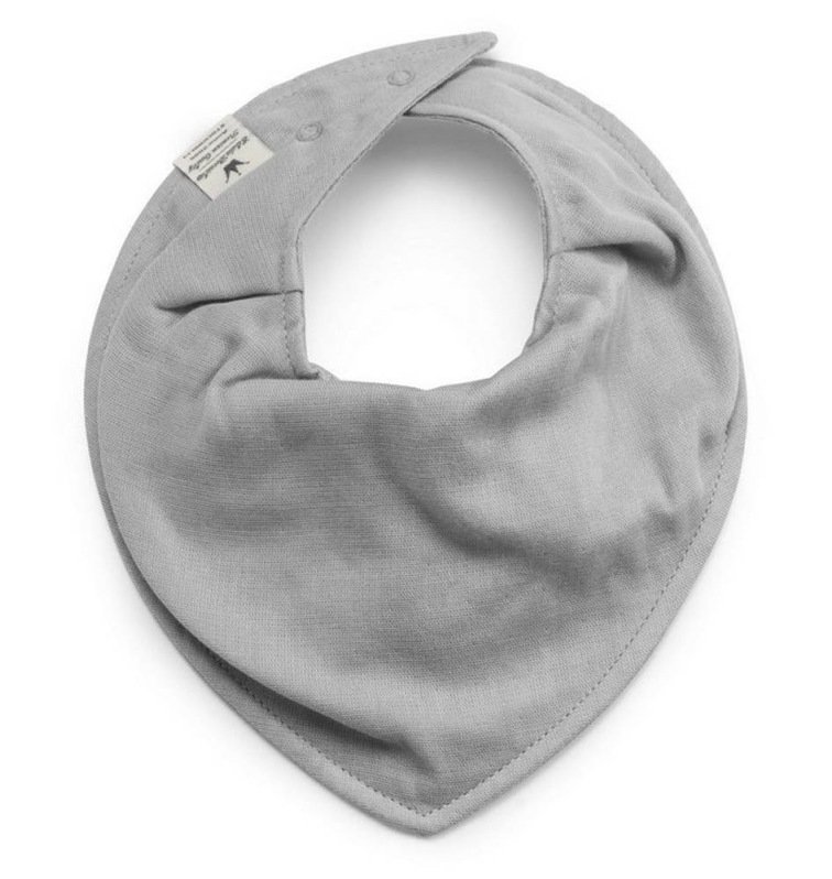 Elodie Details Śliniak/bandanka ORGANIC Grey Bamboo 7350041674436