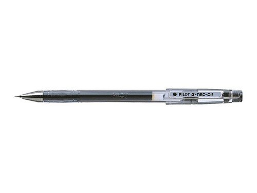Pilot długopis żelowy, G-Tec-C4 Extra Fine, czarny
