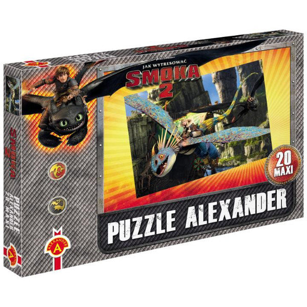 Alexander Puzzle 20 Maxi Smoki 2 Pościg 366003