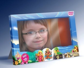 Welpol Puppy in my pocket Nieoczekiwany gość Nowi przyjaciele + Podwójna ramka foto Adventure