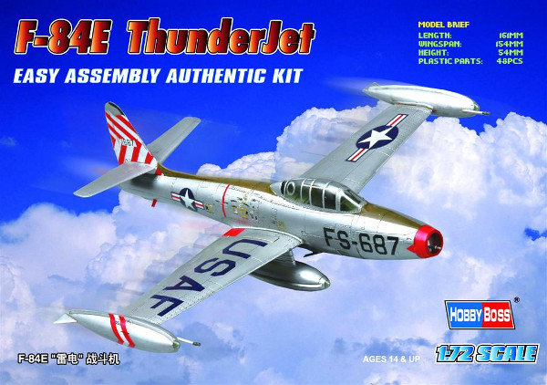 Hobby Boss F-84E Thunder jet GXP-508148