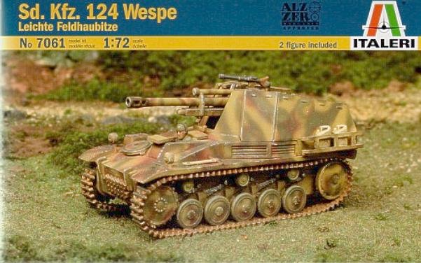 Italeri Sd.Kfz.124 Wespe I7061