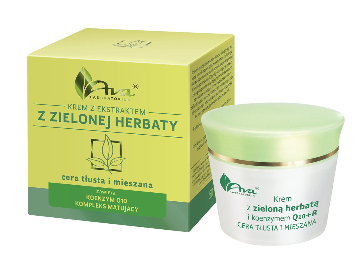 Ava Labolatorium m Ava Krem z ekstraktem z zielonej herbaty do cery mieszanej i tłustej 50ml