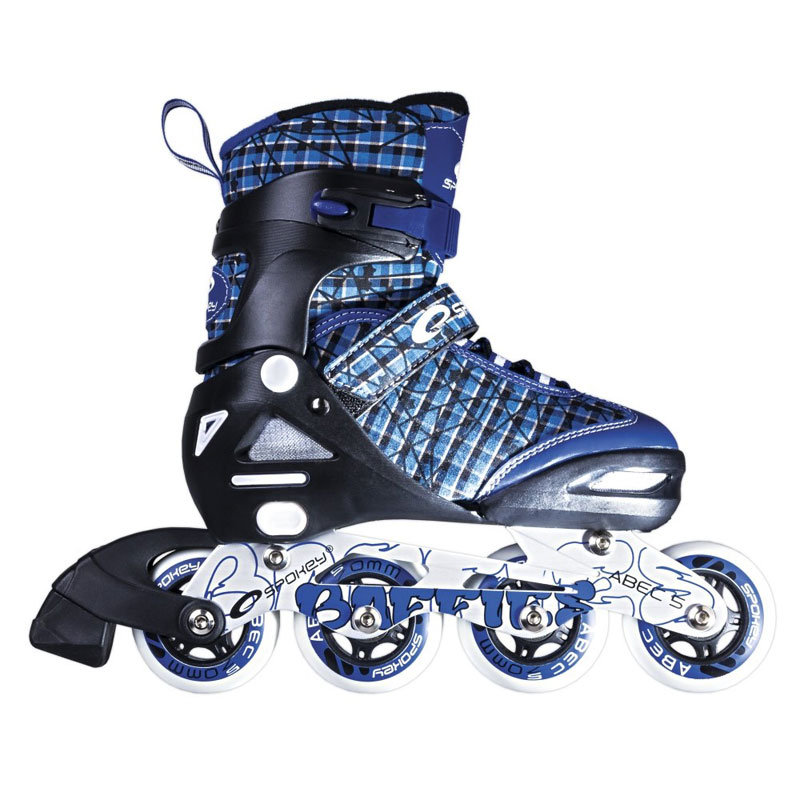 Spokey InLine łyżwy dla dzieci, młodzieży, regulowany rozmiar baffies Spokey, 35-38 (834562)