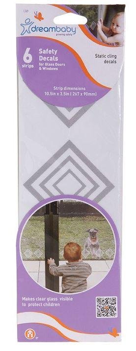 Dreambaby Paski na drzwi balkonowe - 6 szt. (ok. 267x90mm)