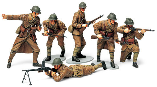 Tamiya WWII French Infantry Set MT-35288