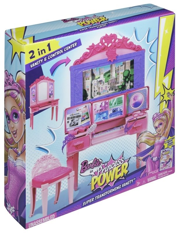 Mattel Barbie - Toaletka księżniczki CDY64