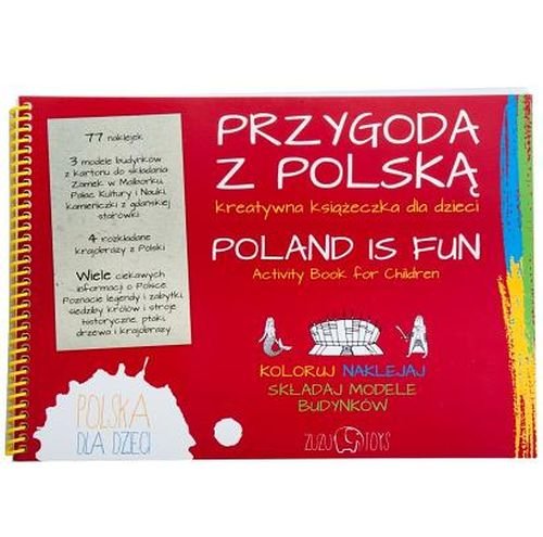 Zuzu Toys Przygoda z Polską - kreatywna książeczka 5902596568146