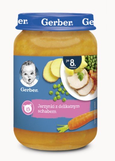 Gerber Jarzynki z delikatnym schabem - bez konserwantów i barwników