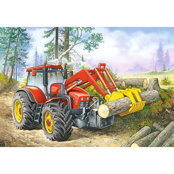 Castorland Puzzle 60 Traktor CASTOR