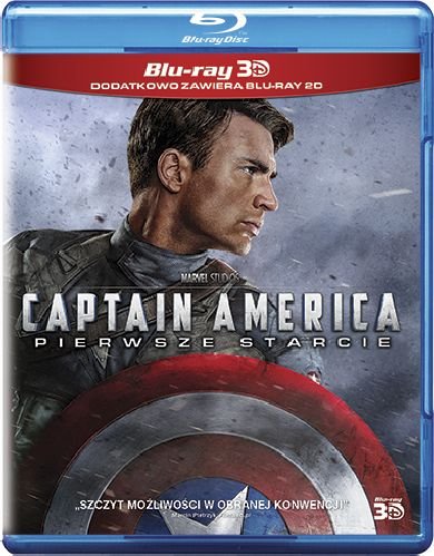 GALAPAGOS Captain America: Pierwsze starcie 3D (2BD)