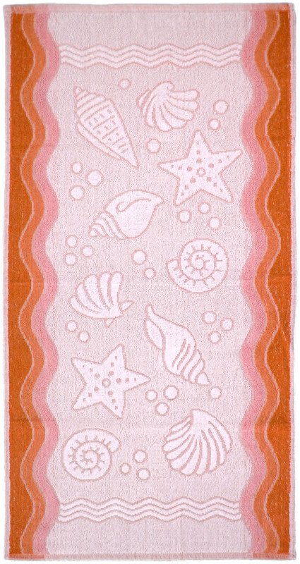 Greno Ręcznik Flora Ocean brzoskwiniowy 50x100 RE FL2 050 BRZO