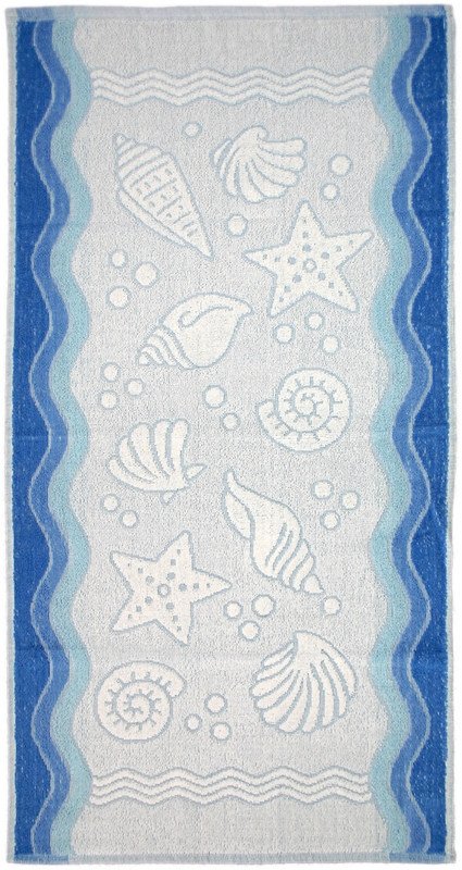 Greno Ręcznik Flora Ocean niebieski 50x100 RE FL2 050 NIEB