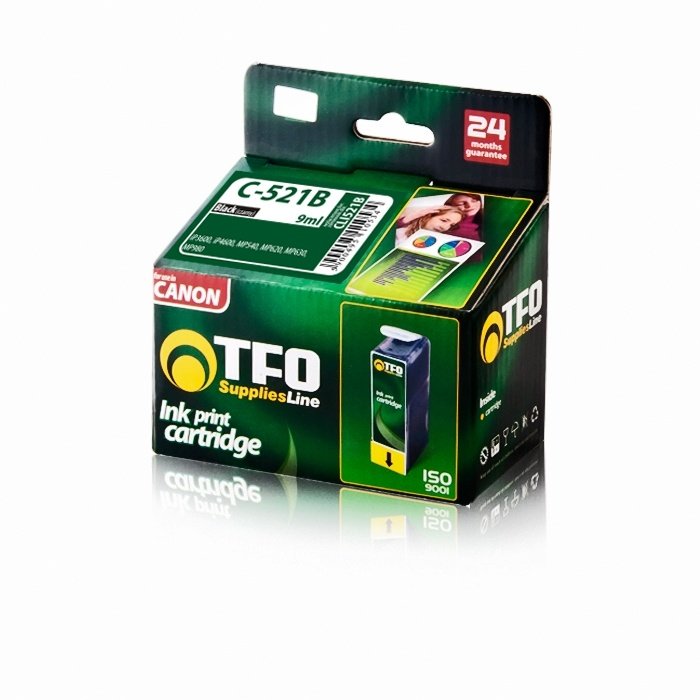 TelForceOne tusz 521 C-521B CLI-521B Black 9ml C-521B