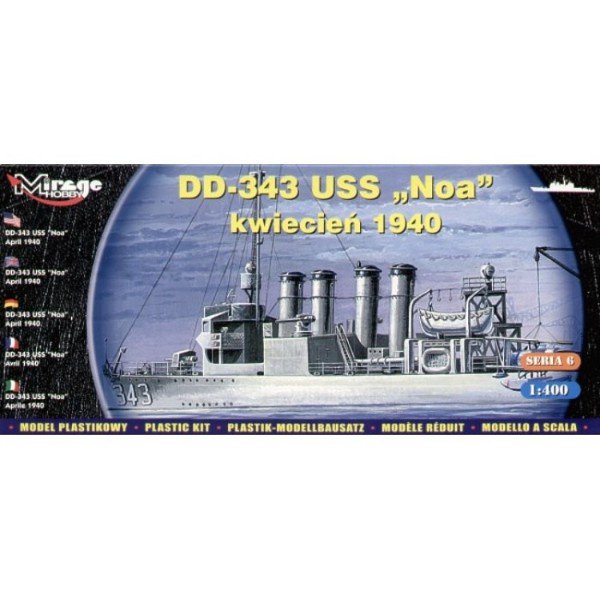Mirage Hobby DD343 USS Noa 40604