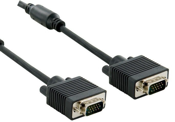 Фото - Кабель 4World Kabel Monitor 15M-15M SVGA Feryt 1.8m|czarny 