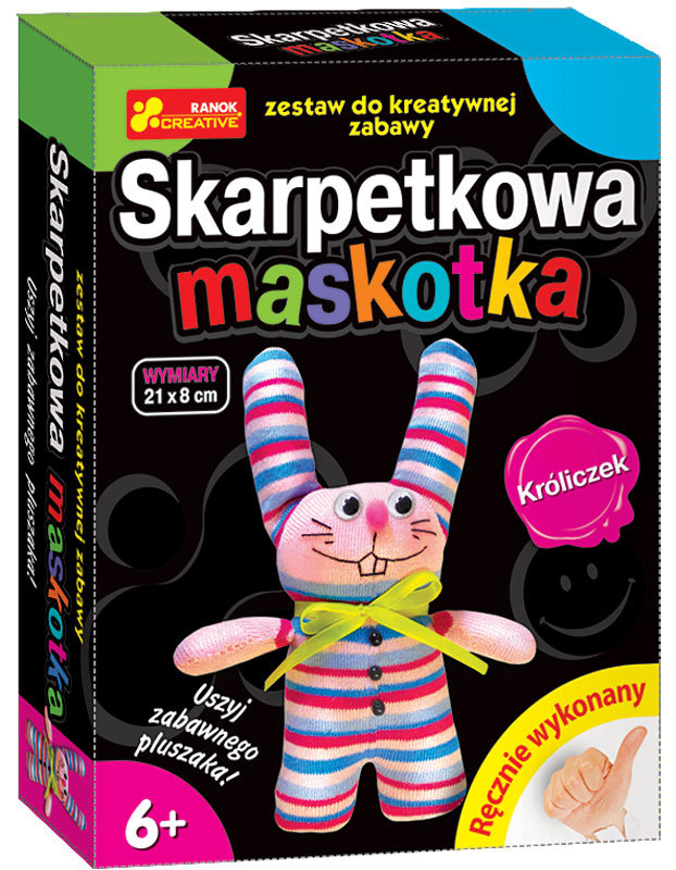 Ranok Skarpetkowa maskotka Króliczek Creative