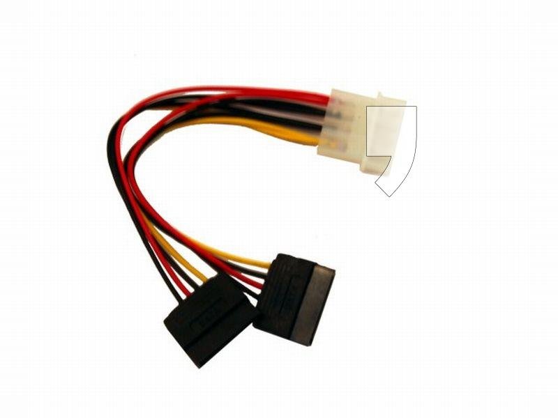 Gembird Kabel zasilający do dysków 2 x Serial ATA [CC-SATA-PSY