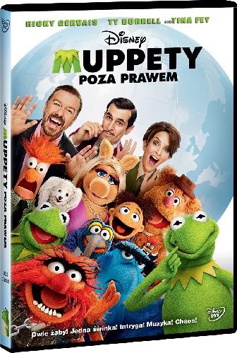 Muppety Poza prawem DVD