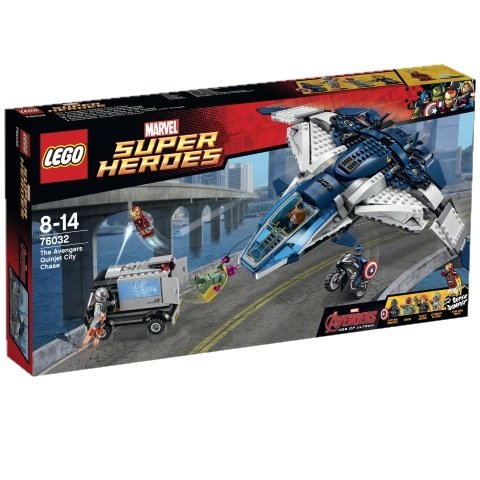 LEGO Super Heroes Marvel Pocig Avengersów w Quinjecie 76032