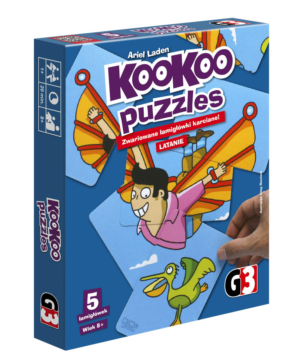 G3 Gra Karciana KooKoo Puzzles Latanie