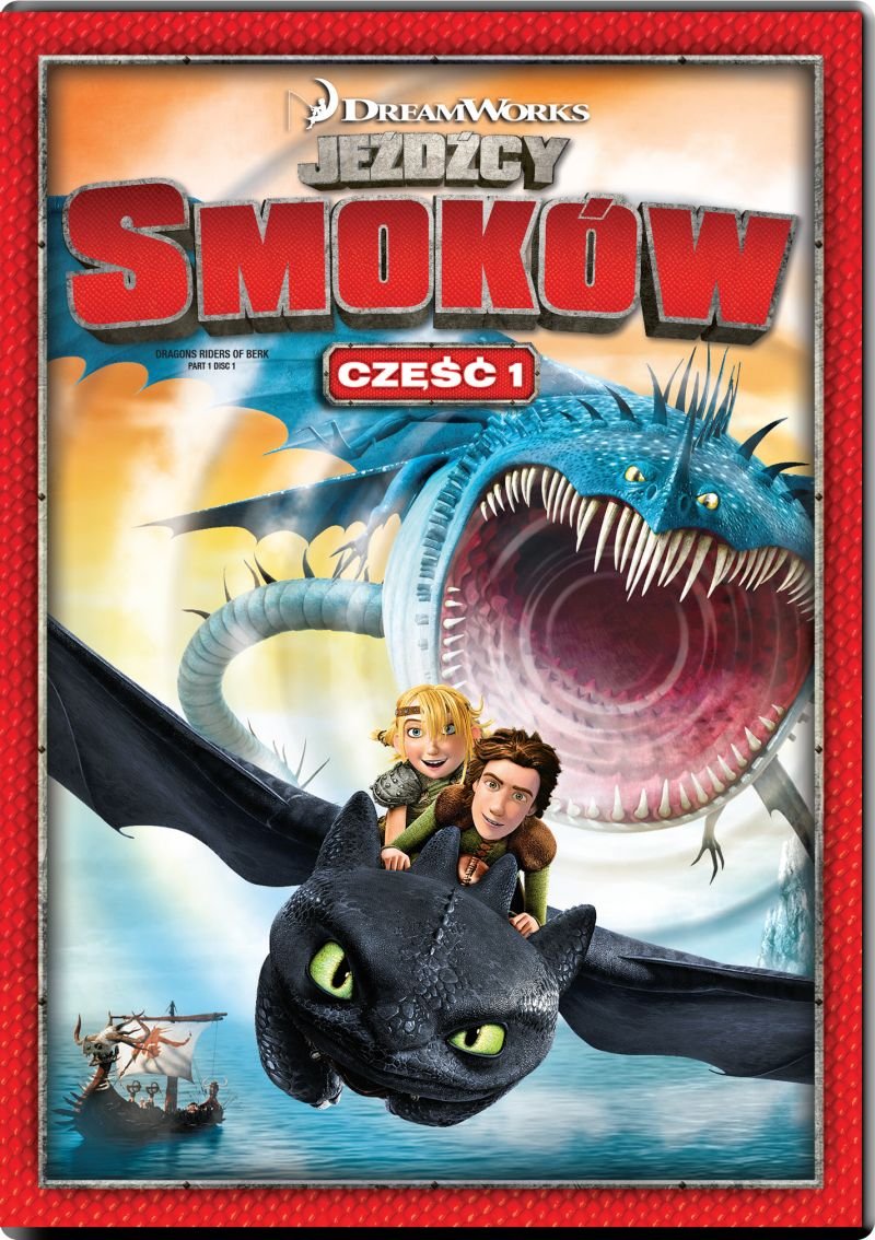 IMPERIAL CINEPIX Jeźdźcy smoków sezon 1 część 1 Dysk 1 DVD) Różni