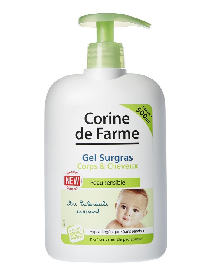 Corine de Farme Delikatny żel myjący 2w1 dla dzieci 500ml
