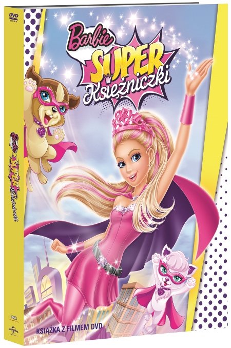 Barbie Super Księżniczki booklet DVD) Płyta DVD)