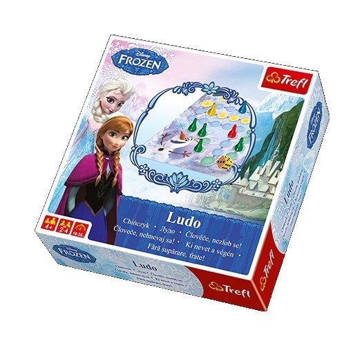 Trefl Chińczyk Ludo Frozen Kraina Lodu