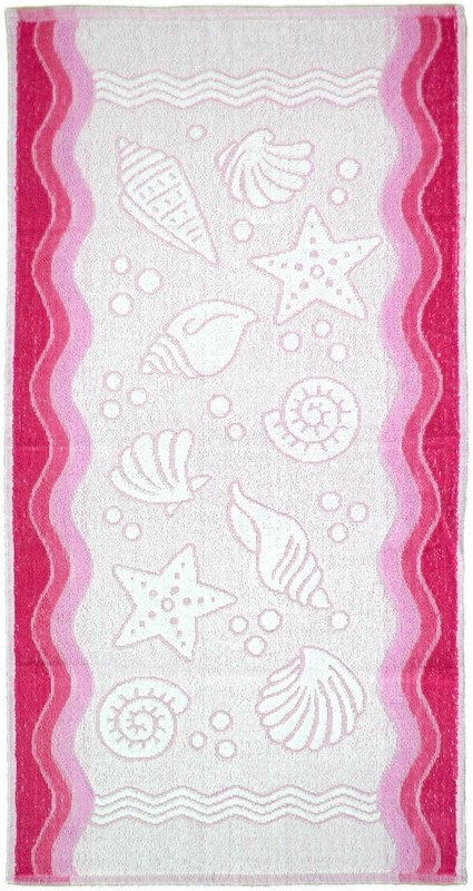 Greno Ręcznik Flora Ocean różowy 70x140 RE FL2 070 ROZ