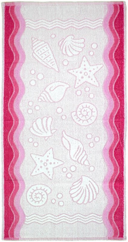 Greno Ręcznik Flora Ocean różowy 70x140 RE FL2 070 ROZ