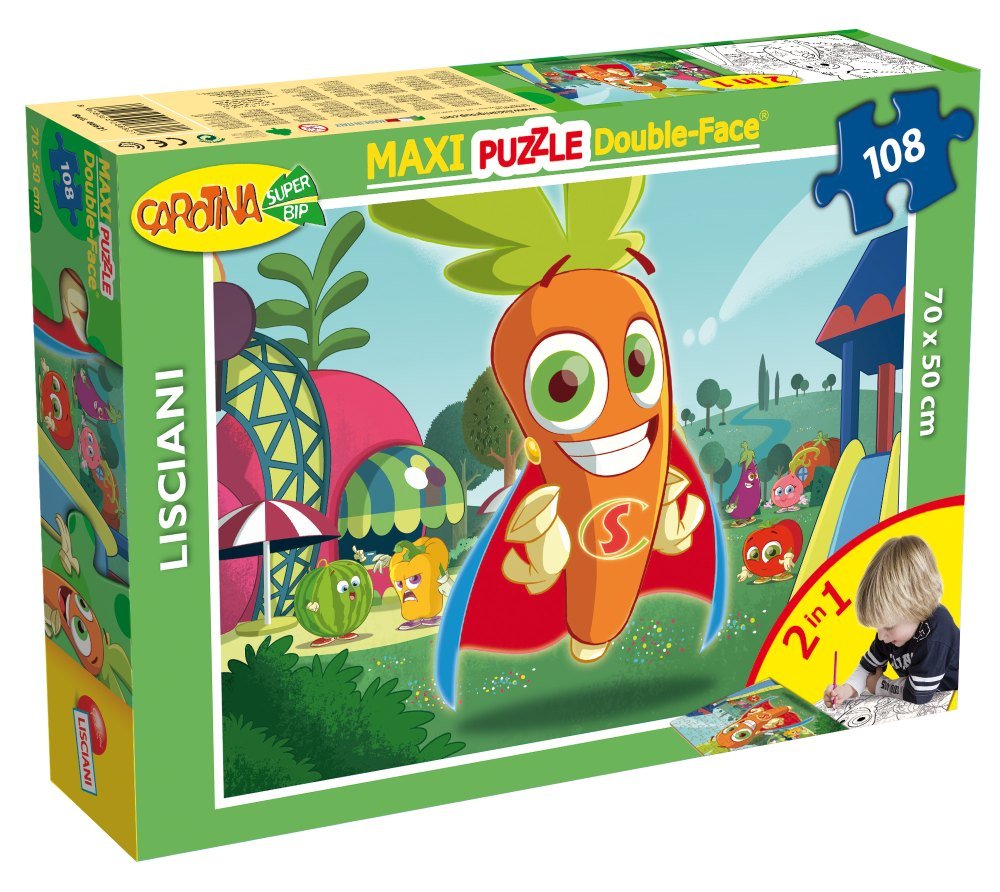Lisciani, puzzle, Carotina, maxi, 108 el.