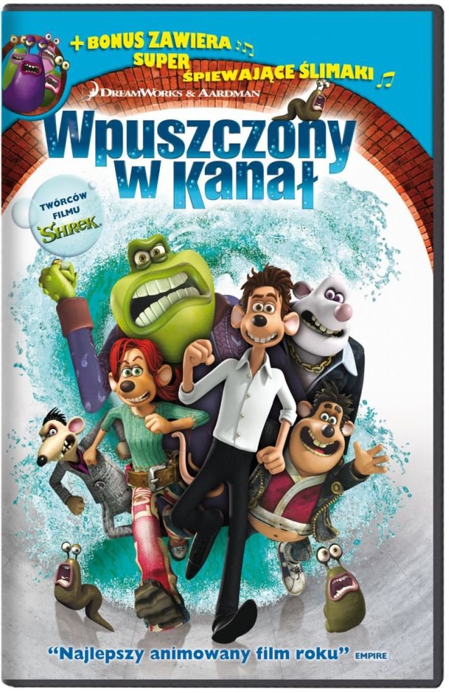 IMPERIAL CINEPIX Wpuszczony w kanał DVD) David Bowers Sam Fell