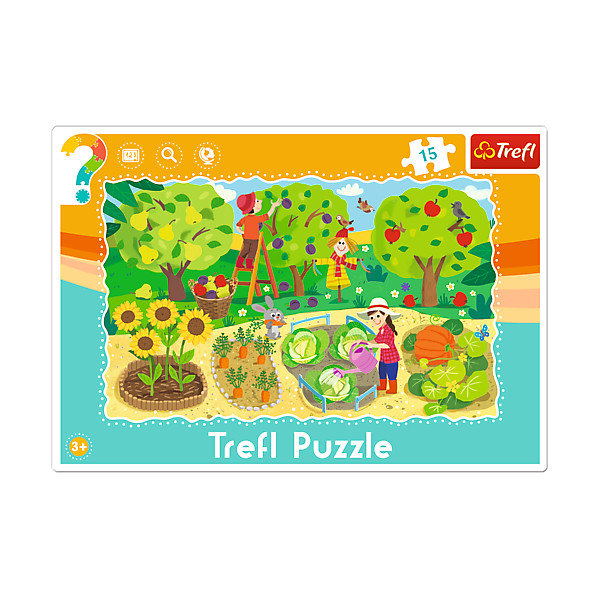 Trefl Ogród - puzzle ramkowe