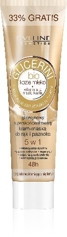 Eveline Glicerini 5w1 glicerynowy superskoncentrowany krem-maska do rąk i paznokci 100ml 46980-uniw