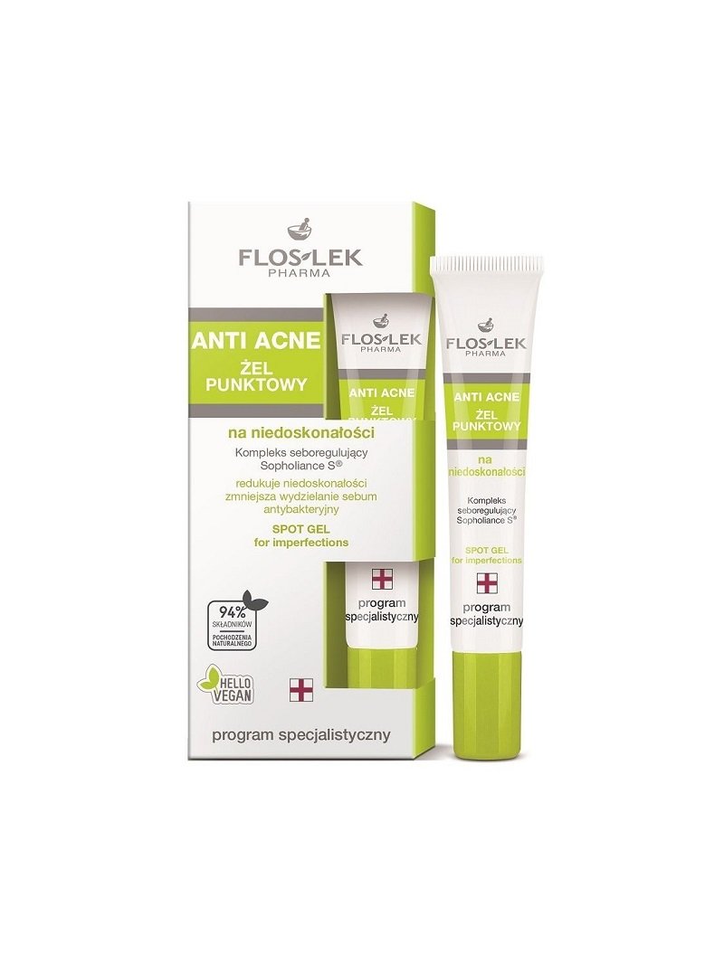 Flos-Lek Antiance: antybaktreyjny żel punktowy 20ml