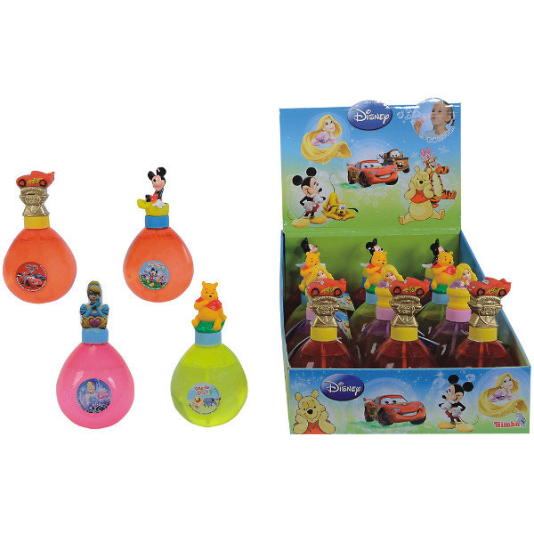 Simba Toys Disney bańki mydlane 220ml, 4 rodzaje