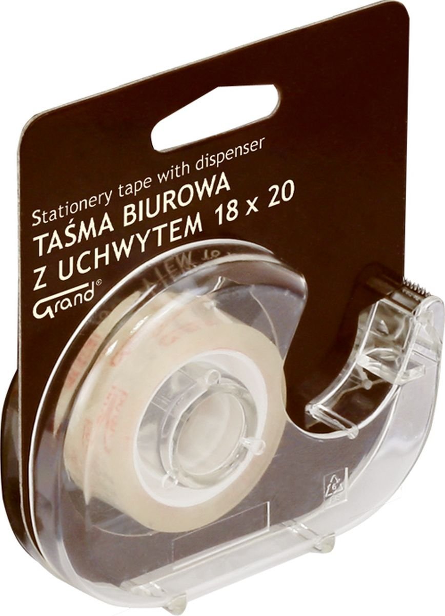 Taśma biurowa z uchwytem 18x20