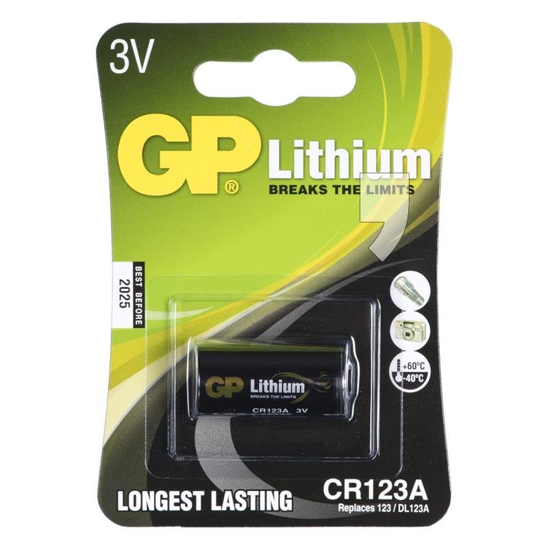 GP Batteries CR123A-U1