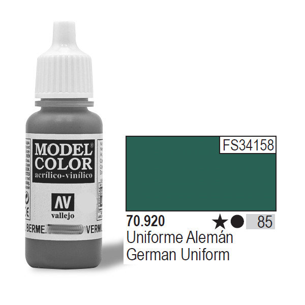 VALLEJO Farba Nr85 Germa n Uniform 17mlMatt